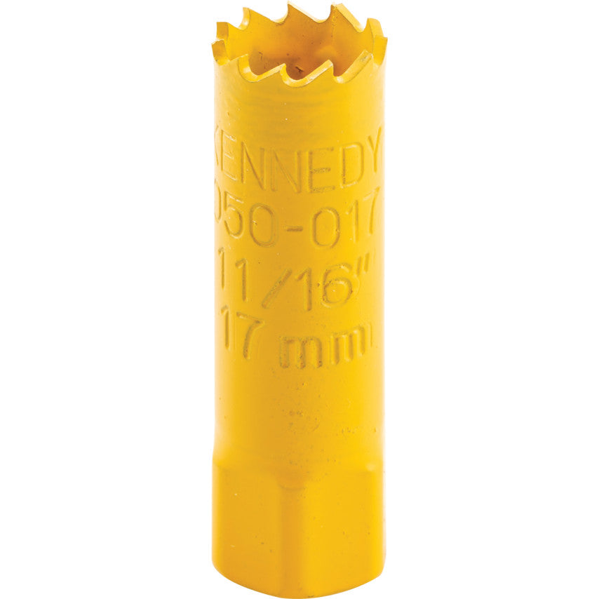 BIM HSS Hole Saw, Constant Pitch, 17x38mm (11/16") | KEN0500170K