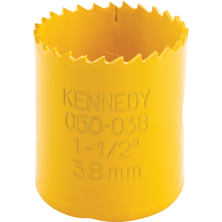 BIM HSS Hole Saw, Constant Pitch, 38x38mm (1-1/2") | KEN0500380K