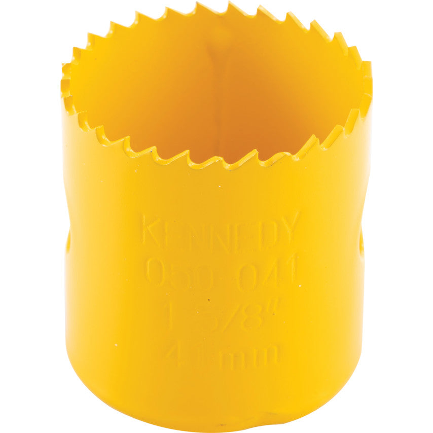 BIM HSS Hole Saw, Constant Pitch, 41x38mm (1-5/8") | KEN0500410K