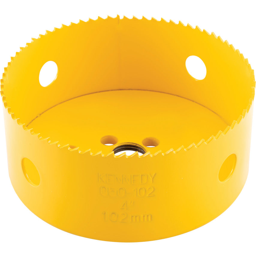 BIM HSS Hole Saw, Constant Pitch, 102x38mm (4") | KEN0501020K