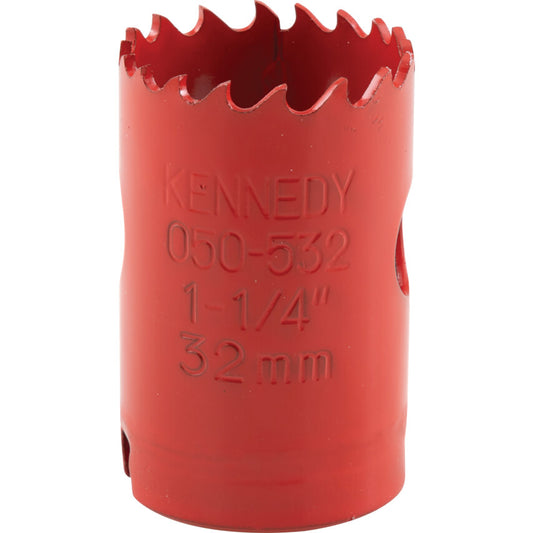 BIM HSS Hole Saw, Variable Pitch, 32x28.5mm (1-1/4") | KEN0505320K