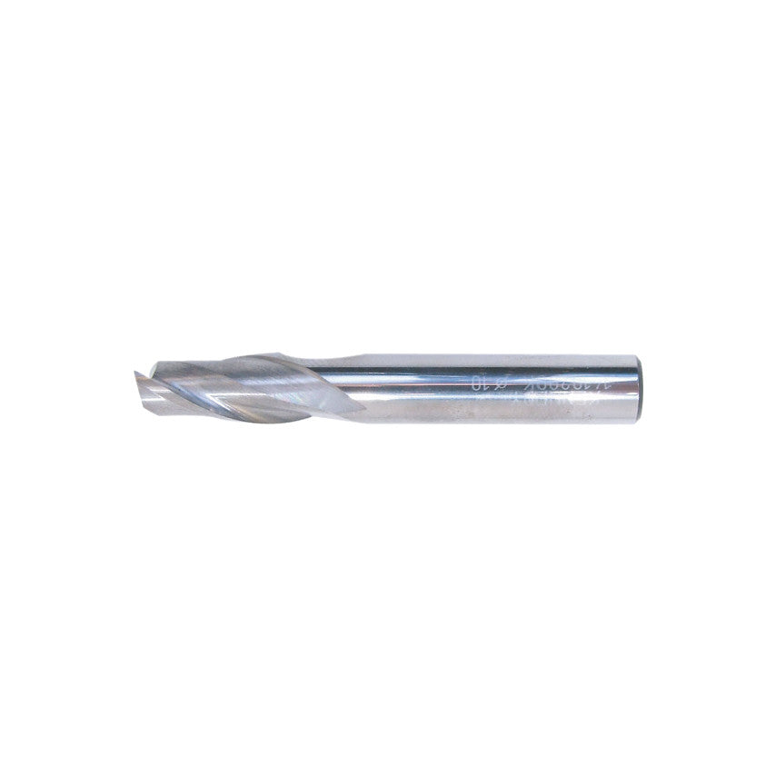 Carbide Milling Cutter, Slot Drill, 2Fl, D10xFL25xOL70xS10mm | KEN1610200K