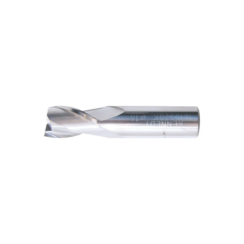 Carbide Milling Cutter, Slot Drill, 2Fl, D16xFL32xOL89xS16mm | KEN1610320K