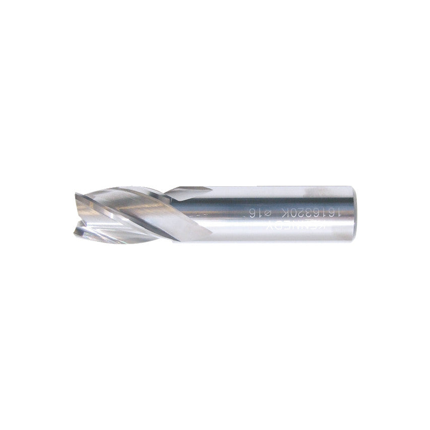 Carbide Milling Cutter, Slot Drill, 4Fl, D16xFL25xOL75xS16mm | KEN1616320K