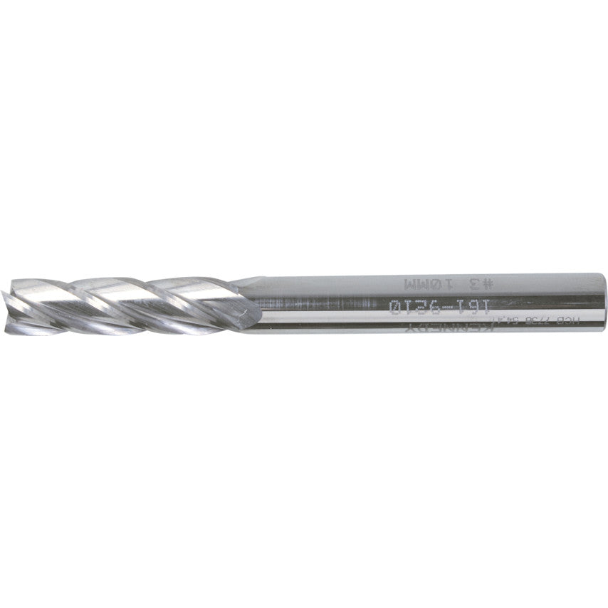 Carbide Milling Cutter, Long Slot Drill, 4Fl, D10xFL40xOL100xS10mm | KEN1619210K