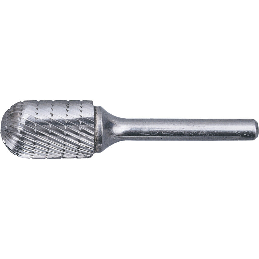 Carbide Burr, Cylindrical Ball Nosed, Chipbreaker (Cut 9), 12x25x6mm | KEN2101320K