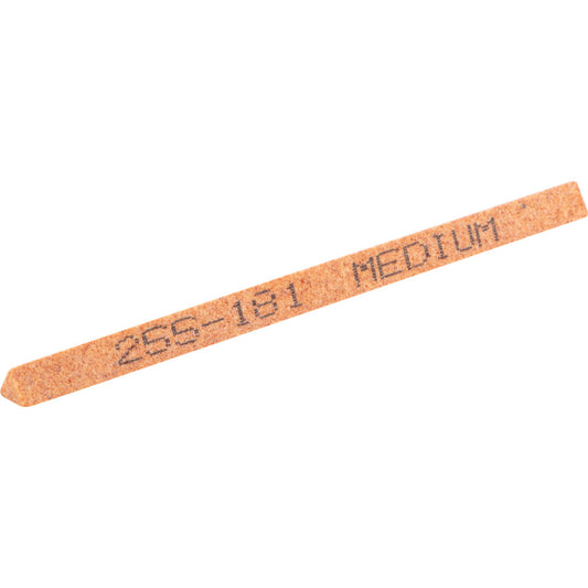 Abrasive Stone, Three Square, Al-Ox, Medium, 100x6mm | KEN2551810K