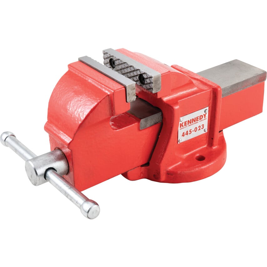 Engineer's Bench Vice, Fixed Base, Cast Iron, 75x100mm (3") | KEN4450230K