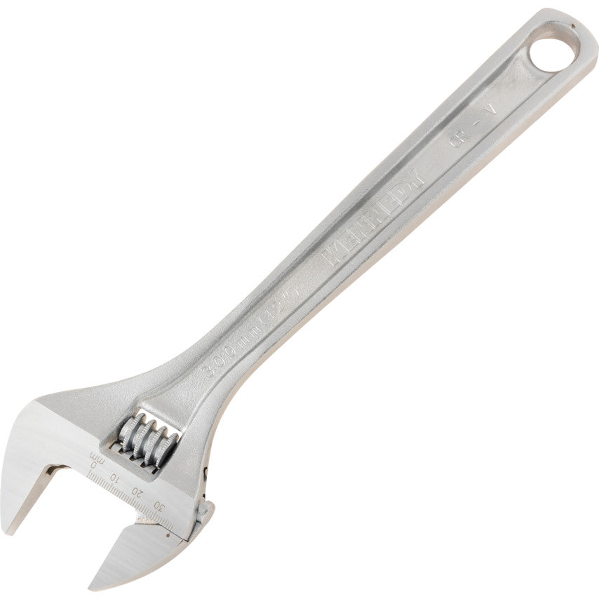Kennedy 300mm/12" Chrome Finish Adjustable Wrench | KEN5011120K