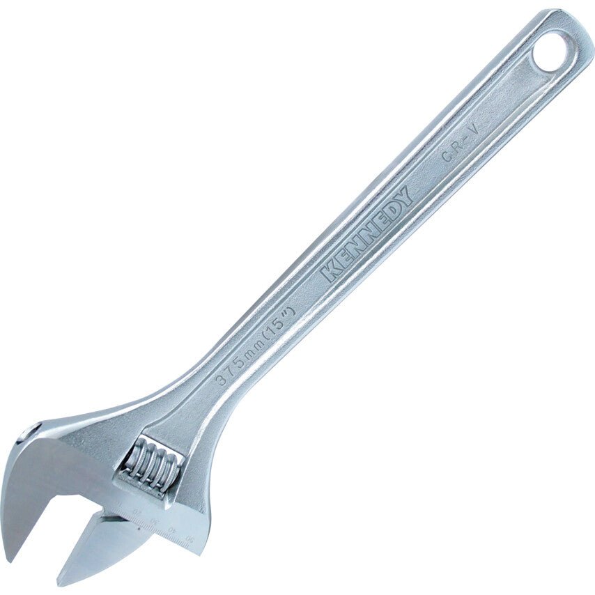 Kennedy 375mm/15" Chrome Finish Adjustable Wrench | KEN5011150K