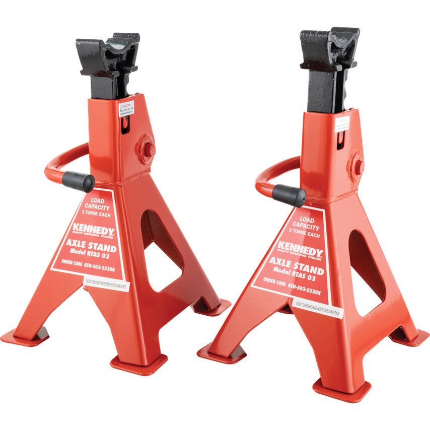 Kennedy 3-Tonne Axle Stands (Pair) | KEN5035530K