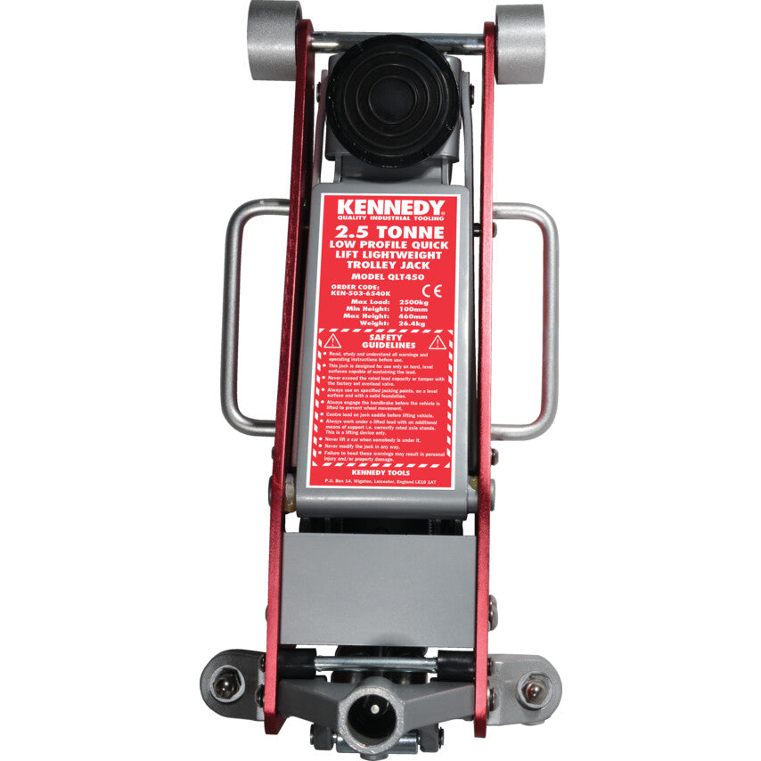 Kennedy 2.5-Tonne Low Profile Quick Lift Lightweight Trolley Jack | KEN5036540K