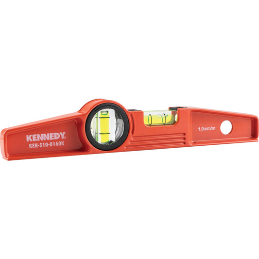 Scaffolding Boat Level, 2 Vials, Non-Magnetic, 250mm (10") | KEN5100160K