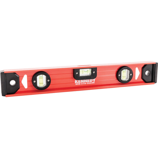 I-Beam Spirit Level, 3 Vials, 400mm (16") | KEN5103660K