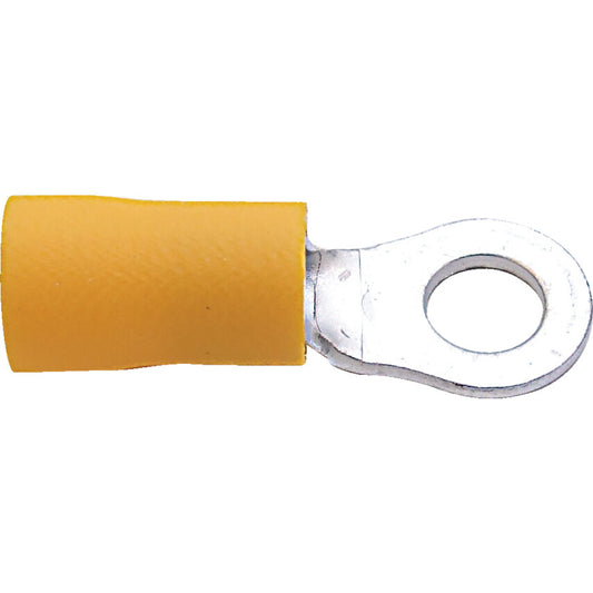 Kennedy 8mm Ring Connector Terminal-Yellow (100) | KEN5152650K