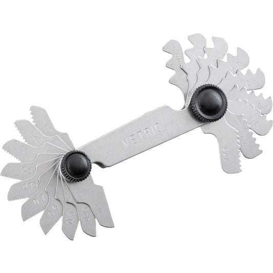 Kennedy 20-Blade Screw Pitch Gauge, 60 Deg. Metric | KEN5181010K