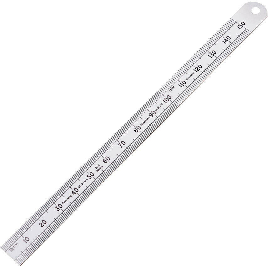 Engineer's Rule, Round End, Flexible Blade, 150mm | KEN5183030K