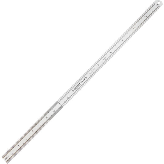 Engineer's Rule, Round End, Flexible Blade, 300mm (12") | KEN5183210K