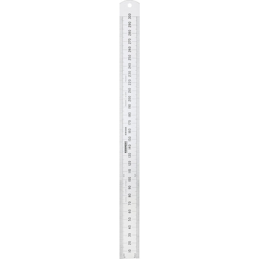 Engineer's Rule, Round End, Rigid Blade, 300mm | KEN5183330K