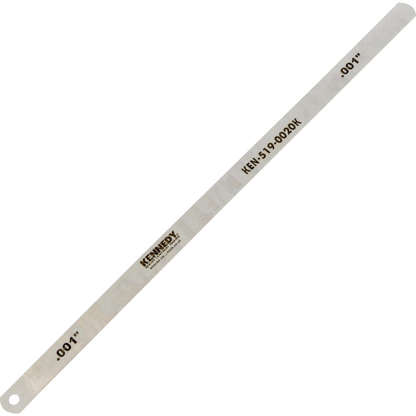 Kennedy 0.012"x1/2" Feeler Strip, 12" Long | KEN5190240K