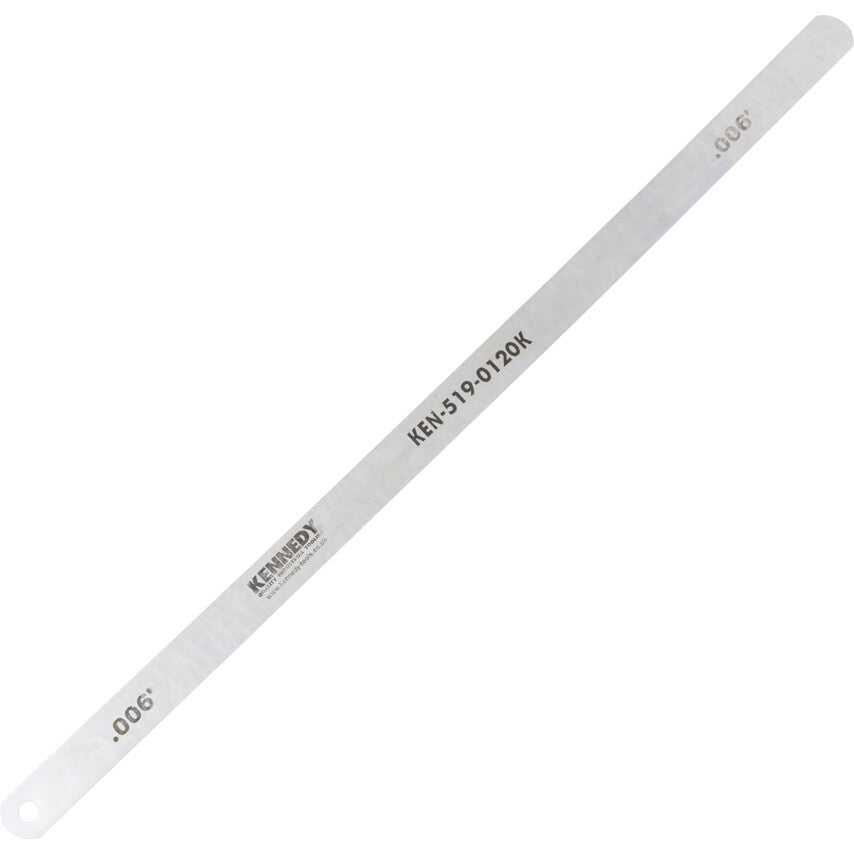 Kennedy 0.006"x1/2" Feeler Strip, 12" Long | KEN5190120K