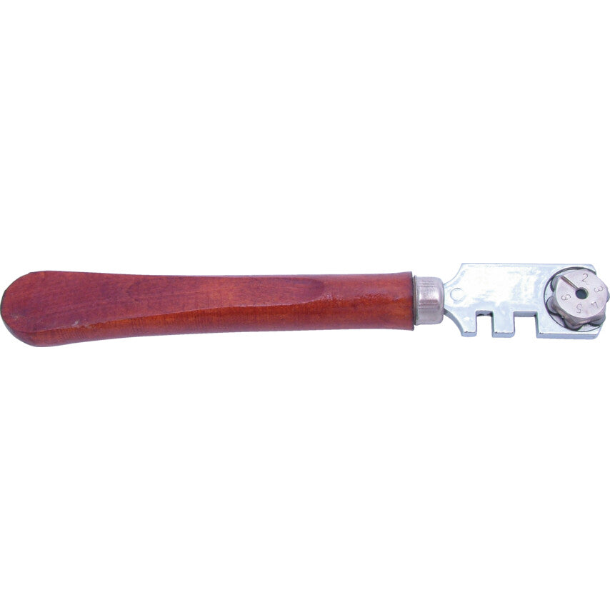 Kennedy 135mm Glass & Tile Cutter, 6-Wheel TC Cutting Head | KEN5331990K