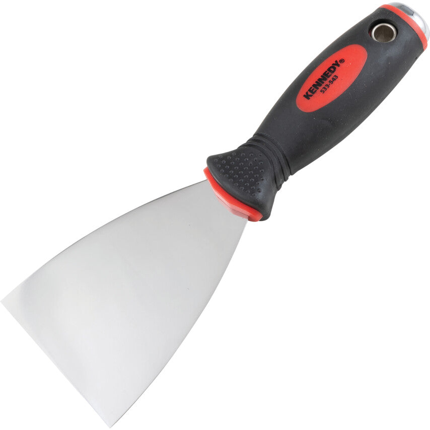 Kennedy 75x125mm Scraper, Scale Tang, Bi-Material Grip | KEN5335430K