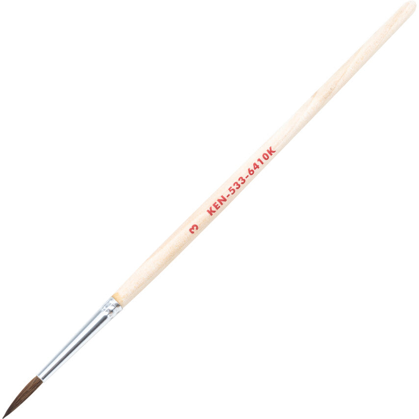 Kennedy No.3, 2.0mm Artist Pencil Paintbrush, Medium Point, Wooden Handle | KEN5336410K