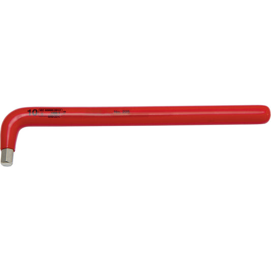Kennedy 12x250mm Insulated Allen Key, 1000V (DIN 911L) | KEN5342191K