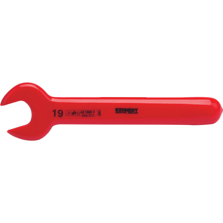 Kennedy-Pro 12mm Insulated Open Jaw Spanner, VDE/GS, 1000V | KEN5348820K