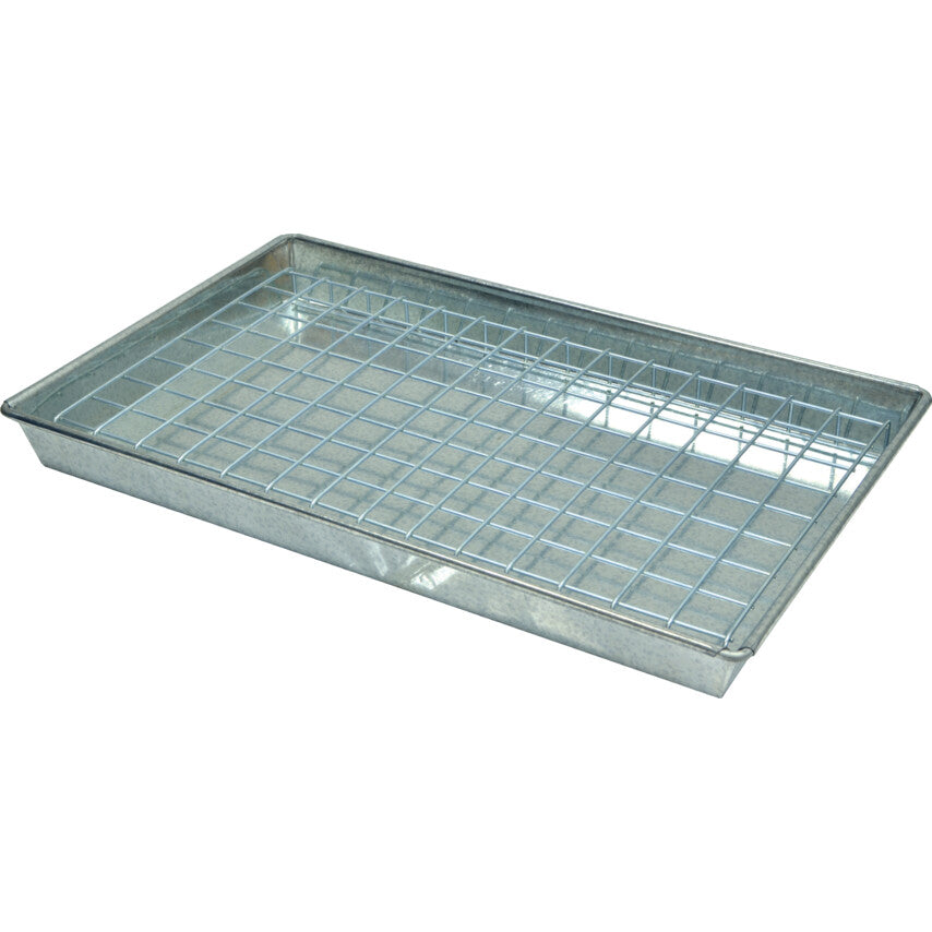 Kennedy 540x345x50mm Galvanised Drip Tray with Mesh | KEN5404220K