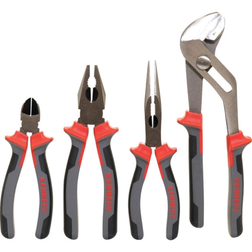 Kennedy Pro-Torq 4Pc Plier Set | KEN5582110K - Tools4Builders