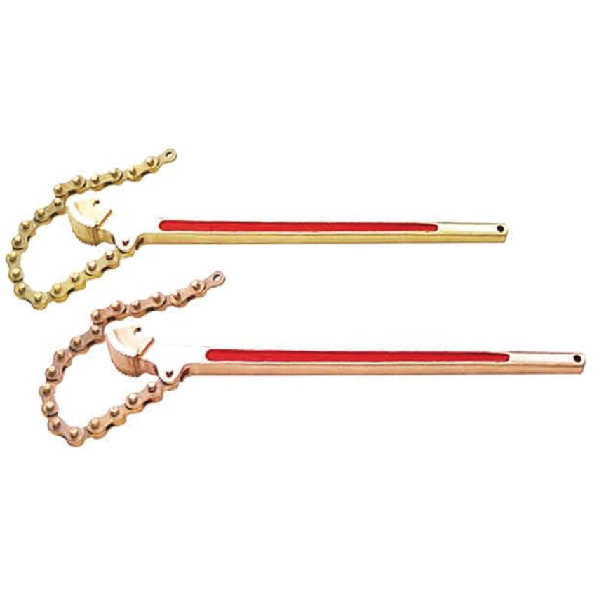 Kennedy 600x100mm Anti-Spark LD Chain Pipe Wrench, Al-Br | KEN5751210K