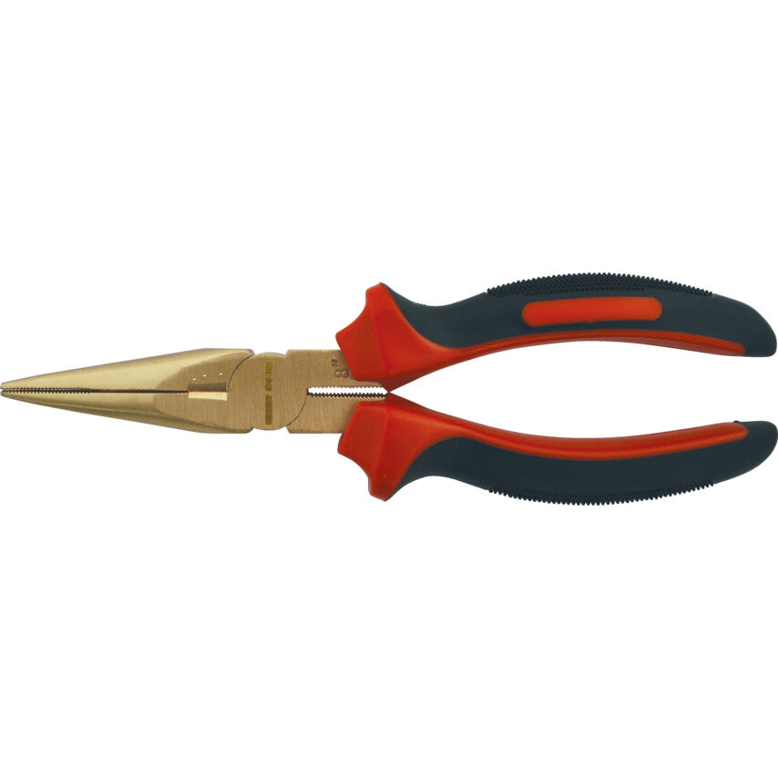 Kennedy 200mm Anti-Spark Long Nose Pliers, Be-Cu | KEN5753870K