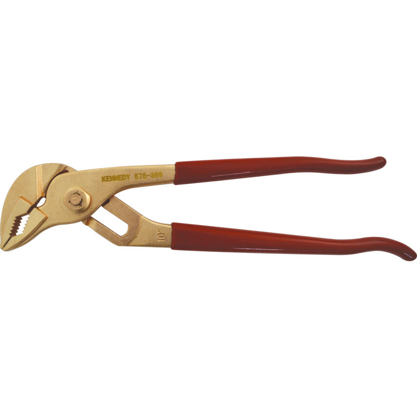 Kennedy 250mm Anti-Spark Groove Joint Pliers, Be-Cu | KEN5753890K