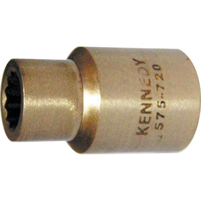 Kennedy-Pro 32mm Anti-Spark Socket, 1/2" Square Drive, Al-Br | KEN5757420K