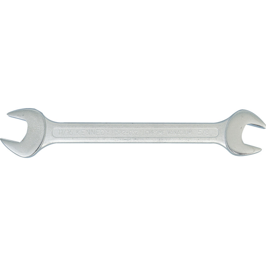 Kennedy 1/2"x9/16" AF Double End Open Jaw Spanner, CV | KEN5820300K