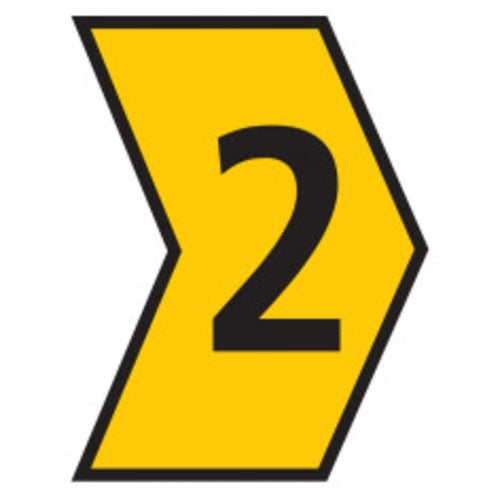 Marker Helagrip 1.0 - 3.0mm Yellow Marked 2 | HG13M2YL