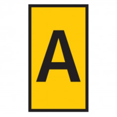 Marker WIC 1 0.5-1.5mm Yellow Marked A | W1MAYL