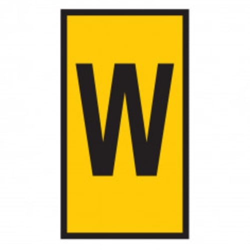 Marker WIC 1 0.5-1.5mm Yellow Marked W | W1MWYL