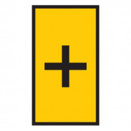 Marker WIC 2 1.5 - 2.5mm Yellow Marked Plus + | W2MPLYL