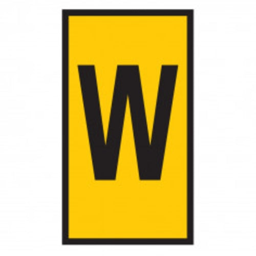 Marker WIC 2 1.5 - 2.5mm Yellow Marked W | W2MWYL