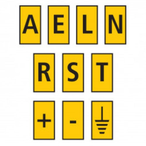 Marker WIC 3 4.0 - 6.0mm Yellow Assorted (AELNRST+-) | W3MASS1YL