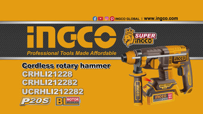 Ingco 20V Cordless BL SDS-Plus Rotary Hammer 2.0J (Bare Tool) | CRHLI21228