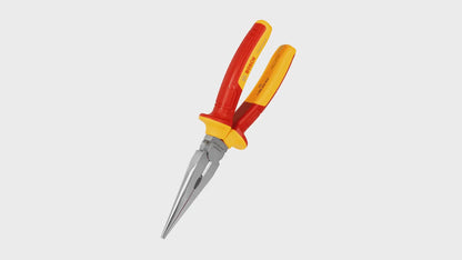 Bosch VDE Straight Long Nose Pliers 200mm | 1600A02NE3