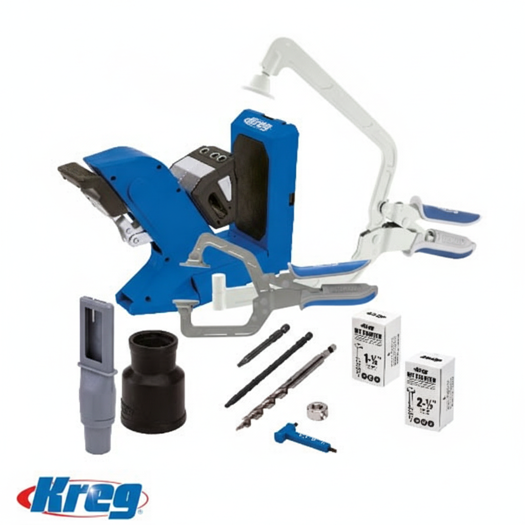 Kreg Pocket-Hole Jig 720 with Automax Face Clamp & Right Angle Clamp | COMBO 400