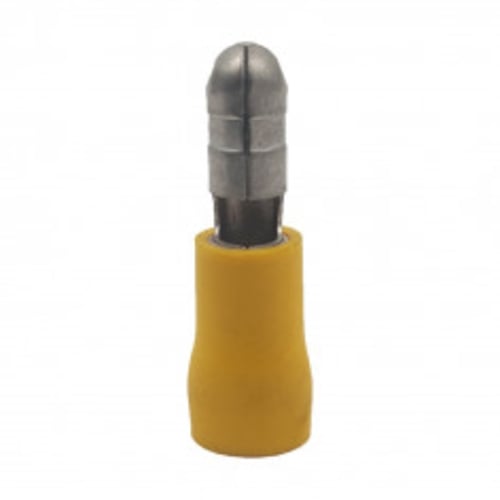 Terminal Twin Grip Yellow Male 5mm Yellow | T3ULM5