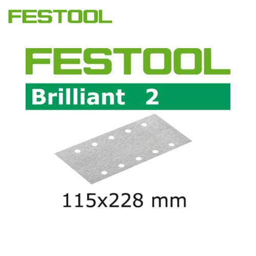 Abrasive sheet STF 115x228 P400 BR2/100
