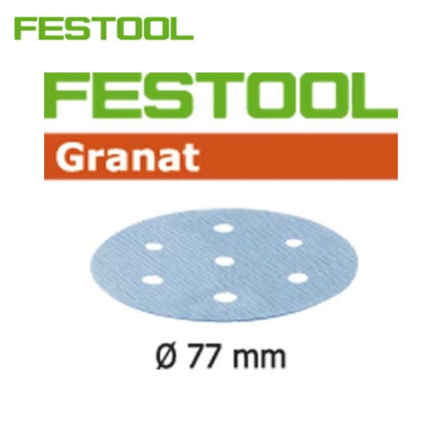 Sanding discs STF D77/6 P80 GR/50