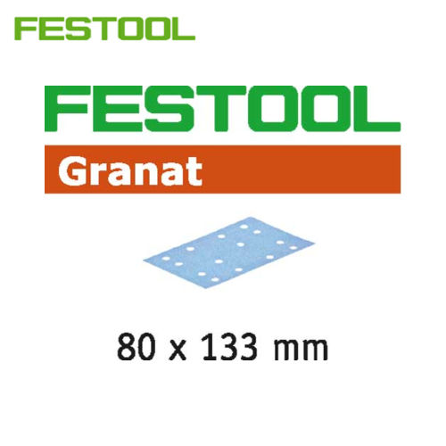 Abrasive sheet STF 80x133 P120 GR/100